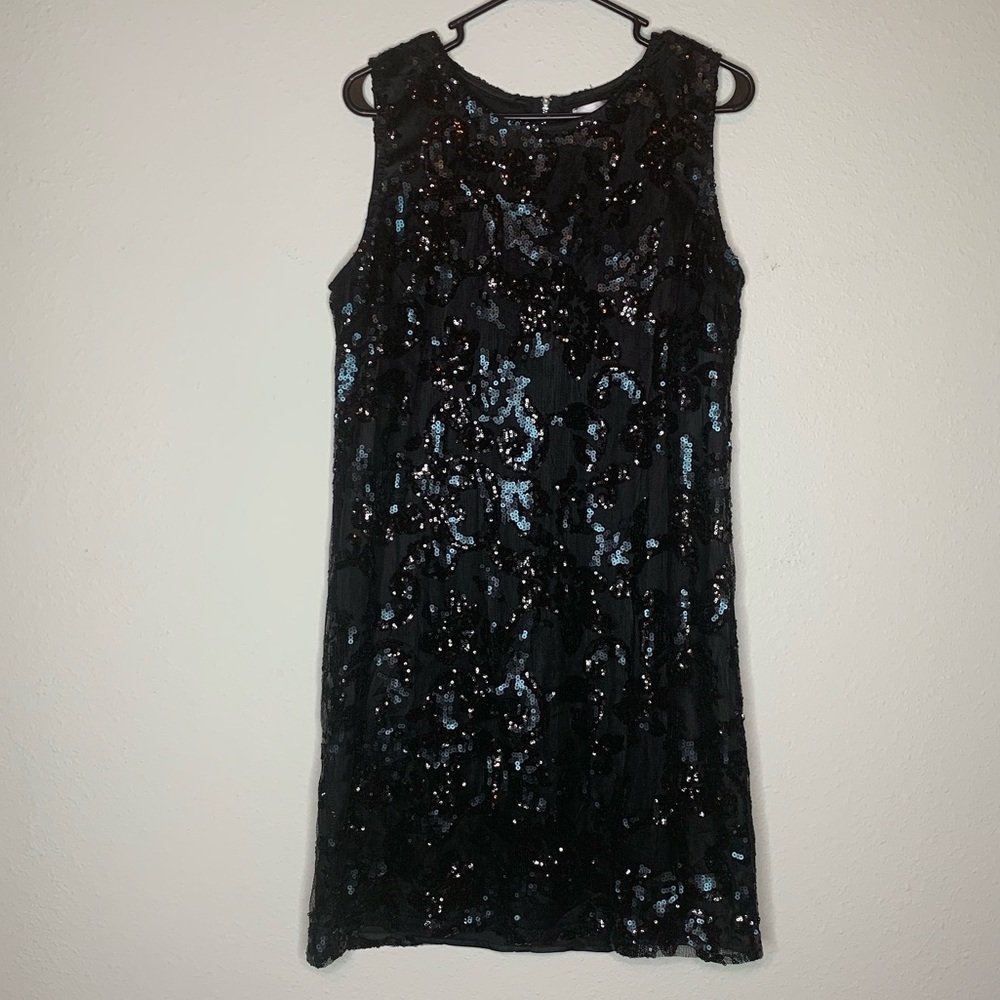 🖤 Moon Black Sequin Party Dress 🖤